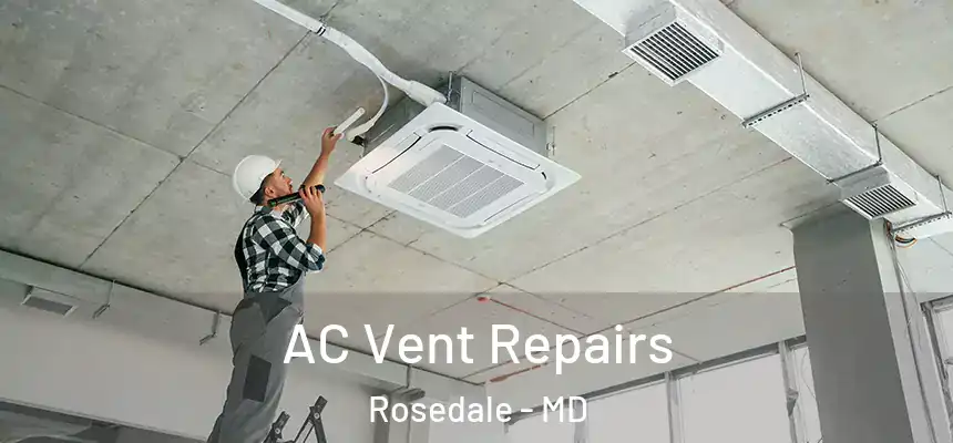  AC Vent Repairs Rosedale - MD