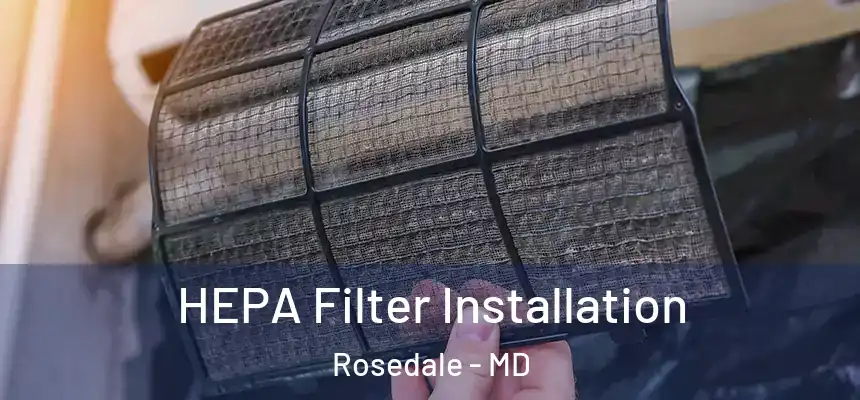  HEPA Filter Installation Rosedale - MD