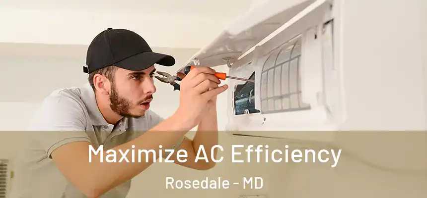 Maximize AC Efficiency Rosedale - MD